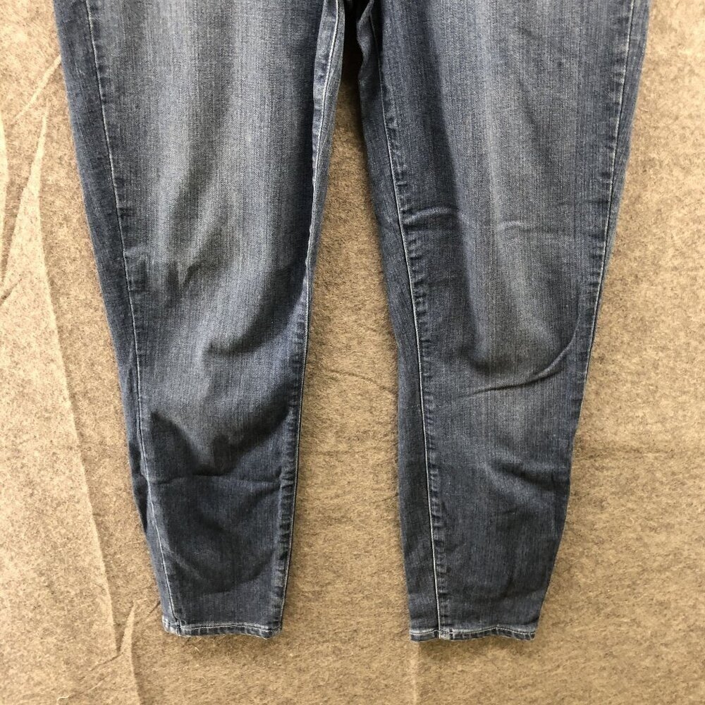 Paige Verdugo Crop Skinny Jeans Womens Size 30 Blue Mid Rise Medium Wash‎ - Picture 4 of 10